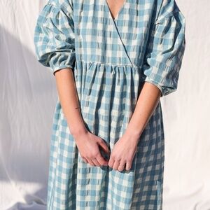 Handmade Heavy Cotton Dress - M